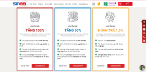 Giới thiệu Sin88 - Các chương trình khuyến mãi