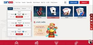 Thông tin về Tài xỉu Sin88