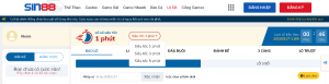 Khám phá xổ số siêu tốc SIN88