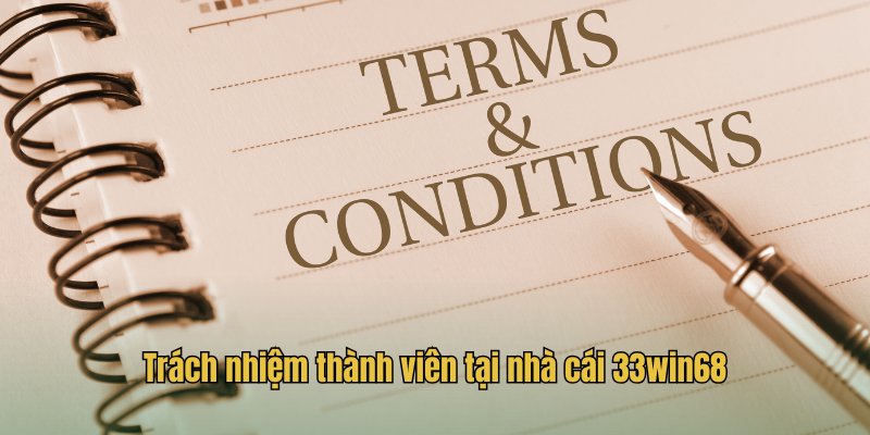 Trách nhiệm thành viên tại nhà cái 33win68